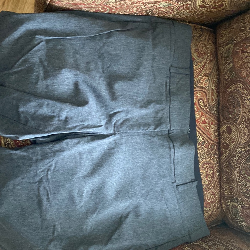 Dark grey dresses pants never worn.